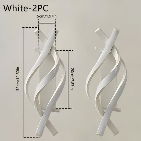 Minimalistisches LED Wandlicht mit 3-Farb-Temperatur