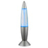 Glitzer LED Tischlampe | Farbwechsel, silber-grau, dekoratives Kinderzimmerlicht