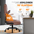 Sebastian | Ergonomischer Bürostuhl aus Kunstleder Verstellbar