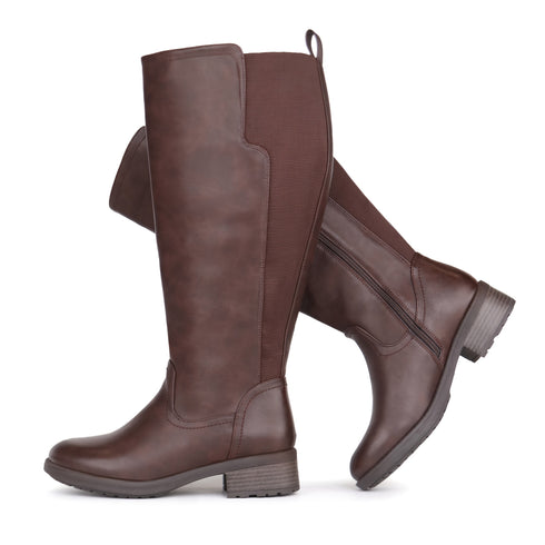 Damen Overknee-Stretchstiefel I Elegantes All-Season-Design