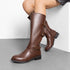 DAMEN REITSTIEFEL - STRETCH-KNIEHOSENSTIEFEL I RETRO-REITERSTIL