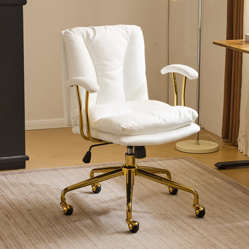 Jonas | Ergonomischer Bürostuhl mit Gold-Akzenten