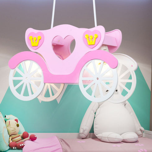 Pendelleuchte Kinderzimmer Karosse | Prinzessin und Märchenlampe