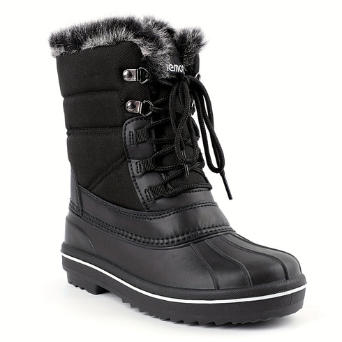 DAMEN WINTER SCHNEESTIEFEL – OUTDOOR WANDERSCHUHE, LEICHTE UND RUTSCHFESTE STIEFEL