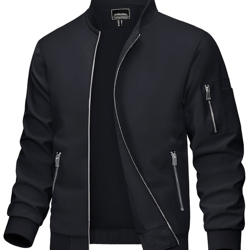 Vortexar Herren Windbreaker jacke – winddicht leicht sportlich