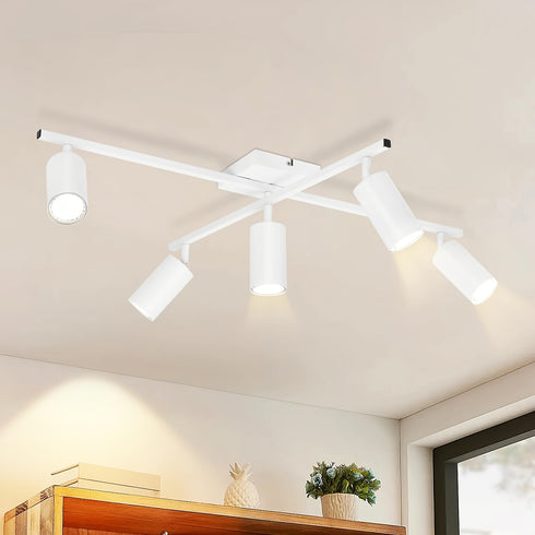 LeuchtGlow Deckenleuchte Moderne drehbare Deckenleuchte für Wohnzimmer, Küche