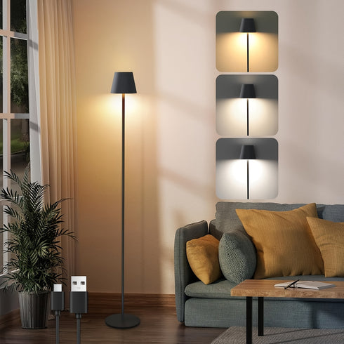 Linus LED-Stehlampe Dimmbar mit Drei Farbtemperaturen | Shiraki