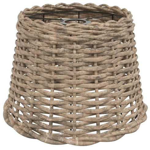 Saga Skandinavischer Rattan-Lampenschirm Einfacher Kronleuchter
