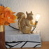 Realistische Eichhörnchen-Tischlampe | Nachtlicht für Kinderzimmer