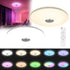 LED Deckenleuchte RGB dimmbar mit Lautsprecher & Fernbedienung