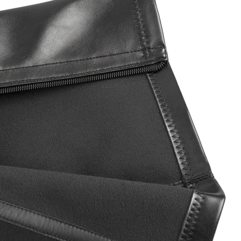 Serafina Damen Stretch-Stiefel mit Blockabsatz und Reißverschluss