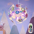 RGB LED Pendelleuchte Prinzessin | Kinderzimmer Lampe Farbwechsel und Warmweiß