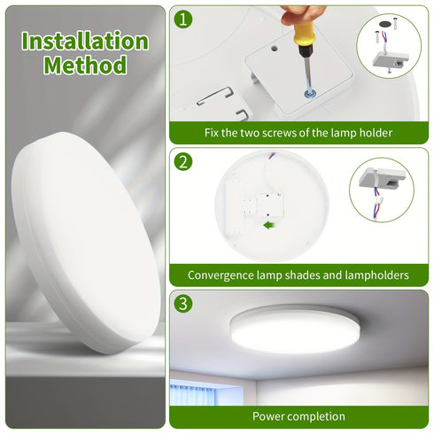 LED Deckenleuchte Rund 18W Badezimmerdecke