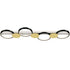 Freya LED Deckenleuchte Modern Schwarz Gold | Shiraki