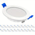 LED Einbauleuchten Set 20× IP44 220 V Flachspots