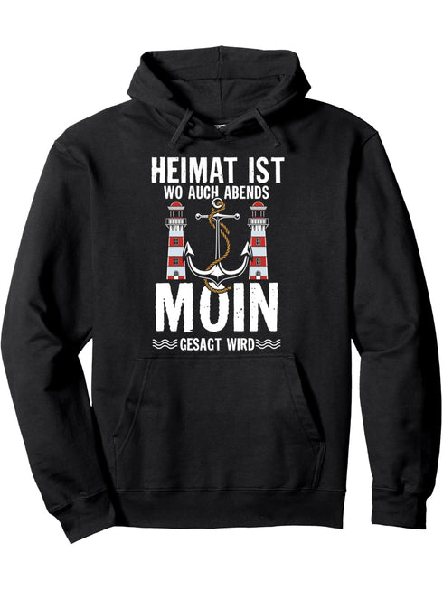 Nordwind Herren Hoodie Slogan Pullover Hoodie