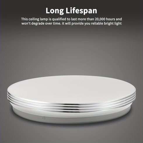 LED Deckenleuchte Rund 18W–48W Dimmbar Kaltweiß Warmweiß Ultra-Slim