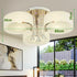 Beatrix Moderne K9 Kristall LED Deckenleuchte mit Fernbedienung | Shiraki