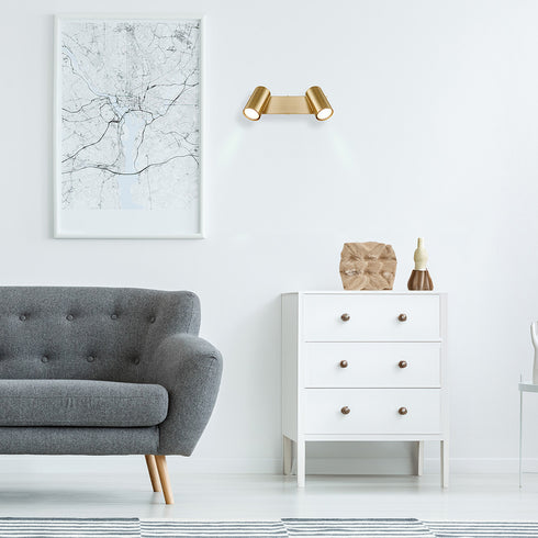 Solvik 2-Arm Verstellbare Deckenstrahler – Scandinavian Stil