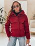 Damen Winter Steppjacke mit elegantem Kragen & Taschen