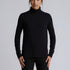 Damen Rollkragenpullover in Schwarz - Langarm-Hochhals-Pulli