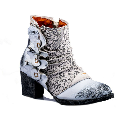 Damen-Frühlingsstiefeletten aus echtem Leder | Stilvoll und lässig