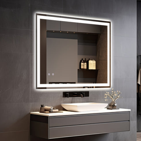 Lunaris | LED Badezimmerspiegel Dimmbar mit Beleuchtung