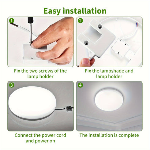 LED Deckenleuchte Rund 18W Badezimmerdecke