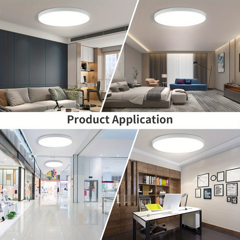 Ultra-Slim LED Deckenleuchte Rund Panel