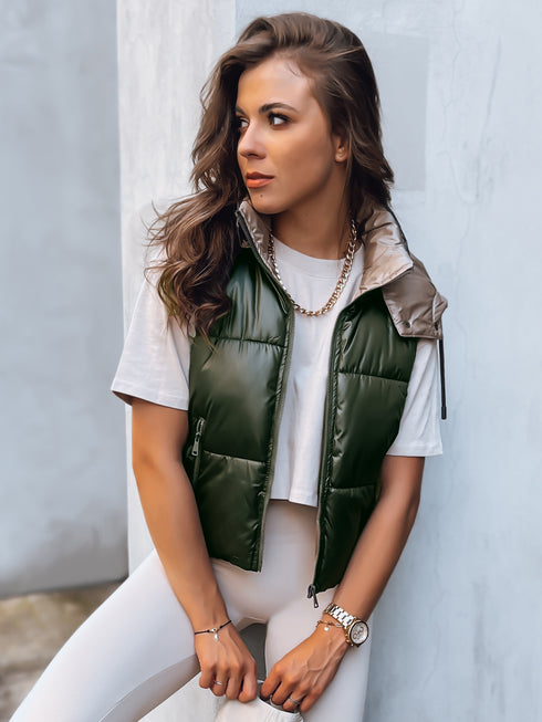 Gesteppte Weste Damen mit Kapuze | Sportlich & Leicht