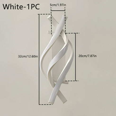 Minimalistisches LED Wandlicht mit 3-Farb-Temperatur