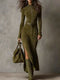Elvora | Eleganter Damen Jumpsuit Langarm