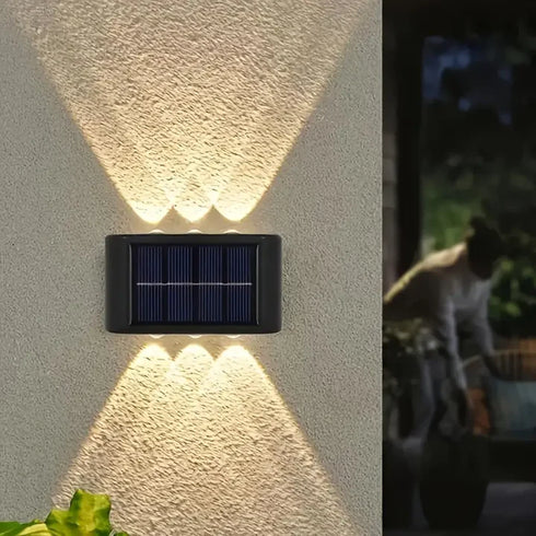 EcoGlow Solar-Außenwandleuchte