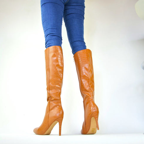 DAMEN SCHUHE TREND STIEFELETTEN STIEFEL ELEGANT MODERN STILETTOS HIGH HEELS