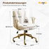 Jonas | Ergonomischer Bürostuhl mit Gold-Akzenten