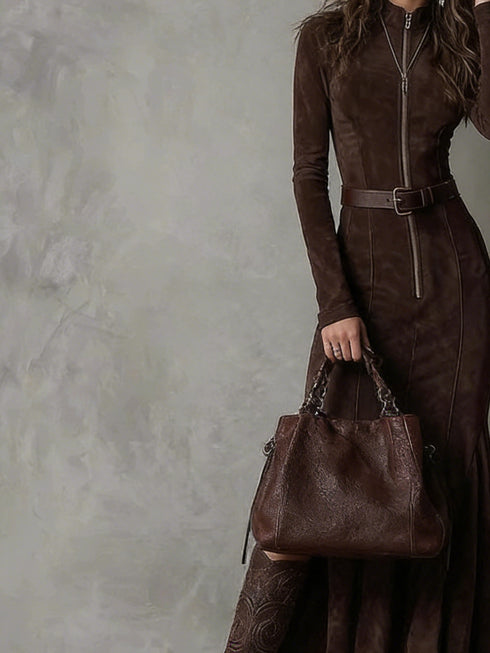 Elvora | Eleganter Damen Jumpsuit Langarm