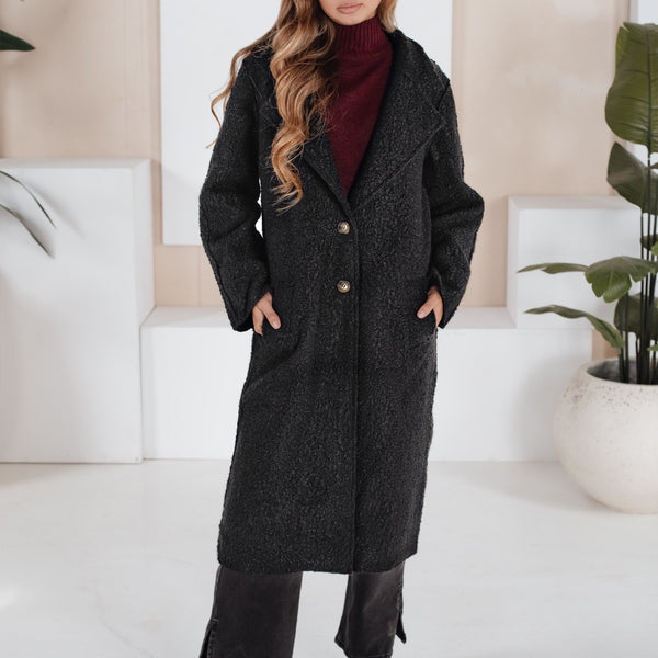 DAMEN SCHAFLEDER WINTERMANTEL – ÜBERGRÖSSIG & ELEGANT