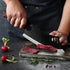 Takuro 4‑Klingen Profi-Messer-Set – Fleisch-, Gemüse- & Outdoor-Messer mit Holzgriff