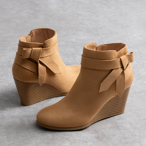 DAMEN CHUNKY HEEL KNÖCHELSTIEFEL - ELEGANTE STIEFELETTEN