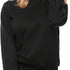 Minimalistisches Sweatshirt Damen | Schwarz Stretch & Komfort