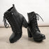 Stylische Damen Stiefeletten - Trendige Blockabsatz-Stiefel | rundum Komfort