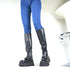 PUNK GOTHIC DAMEN SCHUHE STIEFEL I PLATEAU BIKER BOOTS