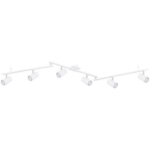Aurora 6-Arm Deckenstrahler – Verstellbare Spot-Bar