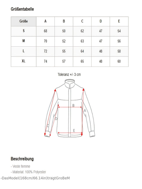 DAMEN SLIM-WAIST KAPUZENJACKE MIT GÜRTEL | MIT ZIPPER