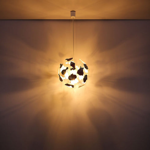 RGB LED Pendelleuchte Prinzessin | Kinderzimmer Lampe Farbwechsel und Warmweiß