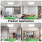 LED Deckenleuchte Quadratisch 48 W Flach Design