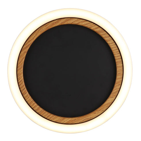 Linnea Moderne LED Deckenleuchte Holz-Optik