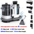 Teppich- & Polster-Spot-Cleaner | tragbar, Dual-Wassertank, kraftvolle Saugkraft