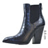 STYLISCHE DAMEN WESTERN-COWBOYSTIEFEL MIT BLOCKABSATZ