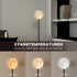 Linnea LED Stehleuchte Mondform 3 Farbtemperaturen | Shiraki